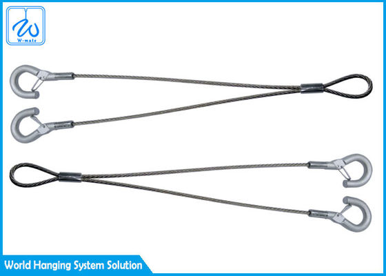 En gros corde galvanisée par électro Lanyard For Hanging Lighting de fil d'acier de 1/2