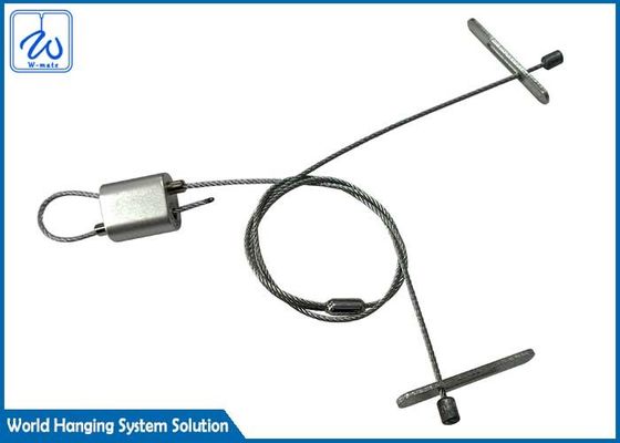 Câble professionnel de V-agrafe de conception avec la boucle par la boucle de câble fixant la bride
