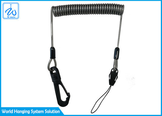Pêche du fil enroulé de Lanyard Inside Safety Rope Steel pour Rod 1.5m