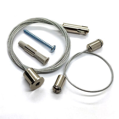 Allumant câble les systèmes de la suspension câblent les kits accrochants complets de pince