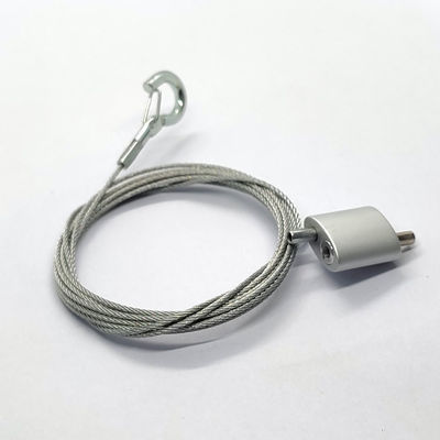 L'appareil d'éclairage de bâti de plafond de pince de câble de bouclage partie la corde accrochante de lumière de lampe