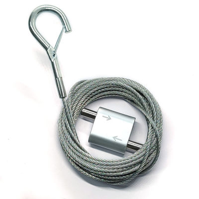 Suspension de bouclage en alliage de zinc Kit For Lighting de fil de pince de peinture de nickel
