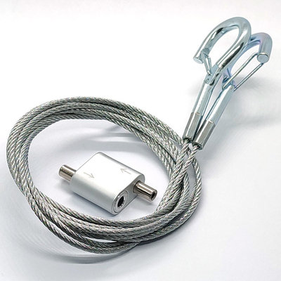 Garnitures accrochantes de Kit Steel Wire Cable Gripper de suspension intermédiaire de pinces de régleur de câble de bouclage
