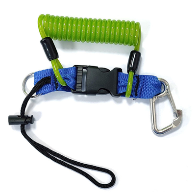 Ressort de pêche escamotable Lanyard Belt de Rod Safety Lanyard Webbing Tool